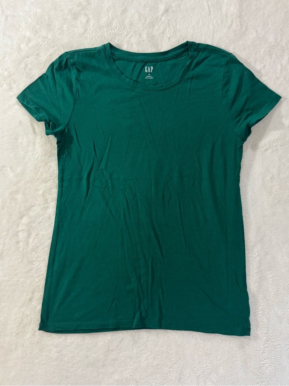 GAP Favorite T Green Crewneck T-Shirt